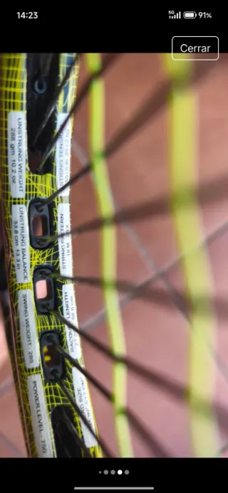 Raqueta Prince Rebel team