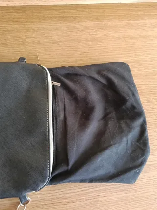 Borsa a tracolla bicolore