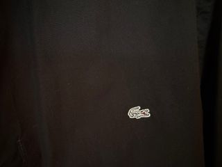Camisa Lacoste Negra Talla 38