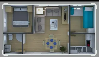 Mobil Home Royal Cisus 34m2 Transporte a medias.