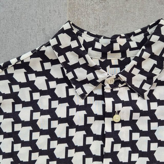 Mango - Camisa manga corta con estampado