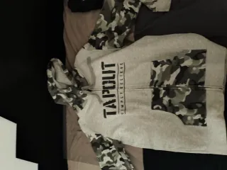 Sudadera Tapout Camuflaje Gris
