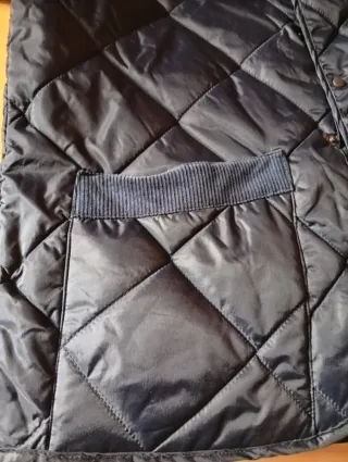 Parka Cazadora Hombre Azul