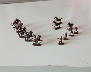 soldatini indiani Atlantic giocattoli vintage 17