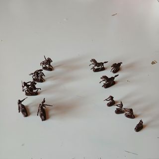 soldatini indiani Atlantic giocattoli vintage 17