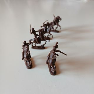 soldatini indiani Atlantic giocattoli vintage 17