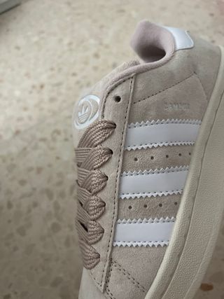 Adidas Campus Beige/Rosa Talla 37