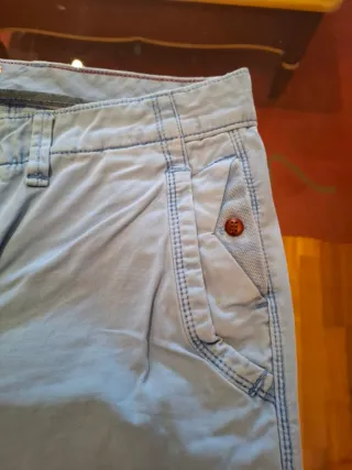 Pantalón Chino Azul Hombre Tommy Hilfiger