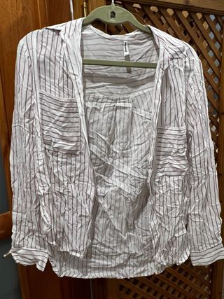 Camisa Stradivarius Rayas