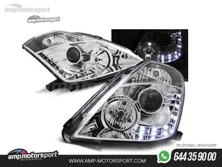 FAROS DELANTEROS LUZ DIURNA LED PARA NISSAN 350Z