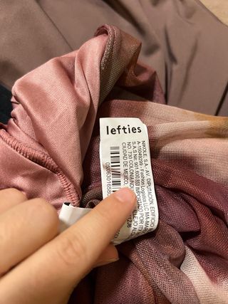 Body rosa tie-dye manga larga