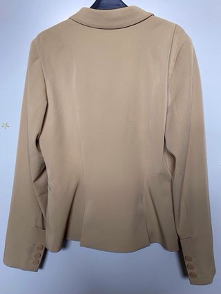 Blazer Zara Beige Donna 3 Bottoni Tg. M