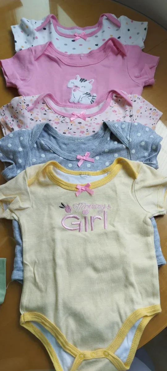 Lote con 11 piezas bebé Niña 6/9 meses