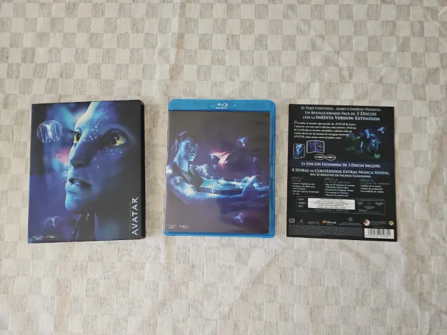 Avatar Blu-ray Edición Extendida 3 Discos