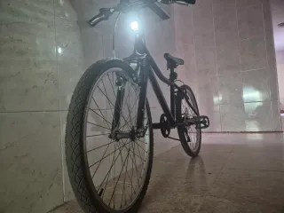 Bicicleta Decathlon 24 Negra 6Velocidades