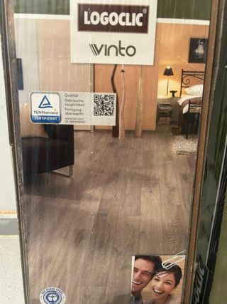 Tarima flotante LOGOCLIC VINTO