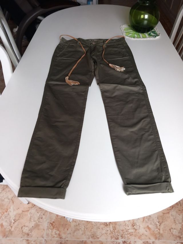 Pantalón Salsa Verde Oliva Talla M