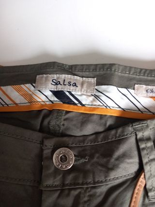 Pantalón Salsa Verde Oliva Talla M