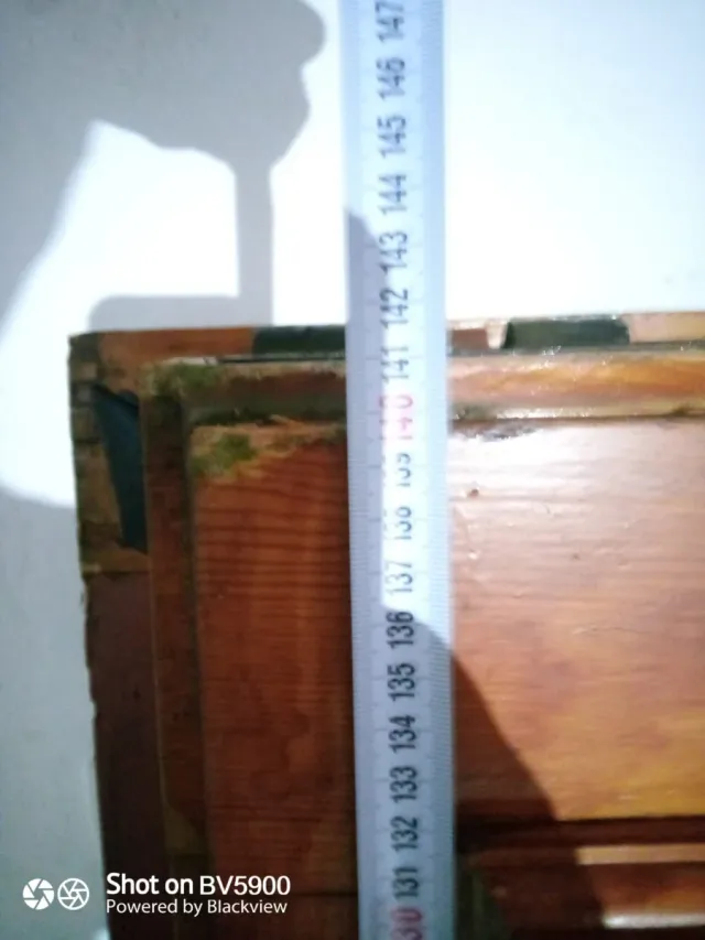 Puerta de madera garaje