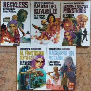 Reckless Lote completo – Ed Brubaker Sean Phillips