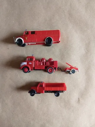 Lote Coches Bomberos H0