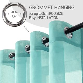 ✨ - MRTREES Cortina para Ventana Dormitorio Transl