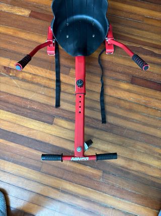 Hoverboard Ninco Rojo y silla,lote de productos.