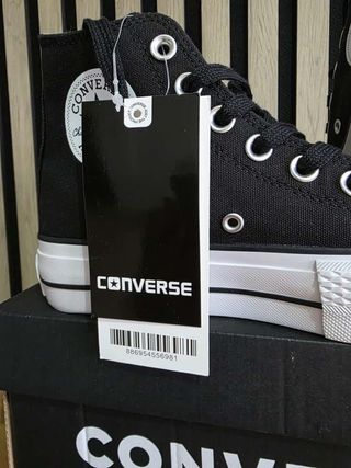 Botín Converse Plataforma Talla 36 Nuevo
