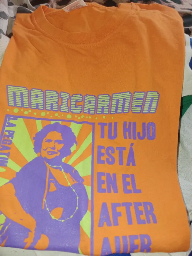 Camiseta La Pegatina Talla M.
Modelo Desclasificad