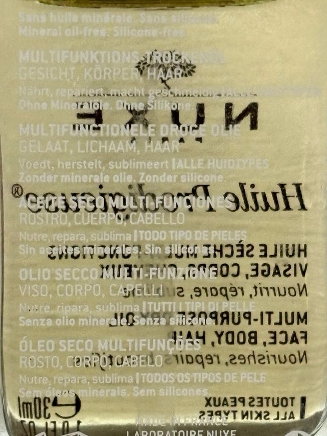 Olio Prodigioso Nuxe