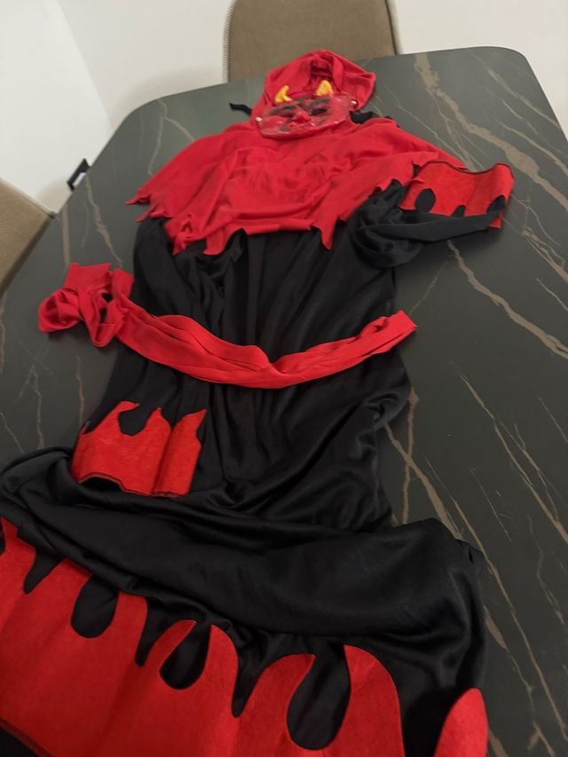 Disfraz de Diablo para Niño Talla M-L