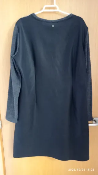 Vestido estampado rayas y flores