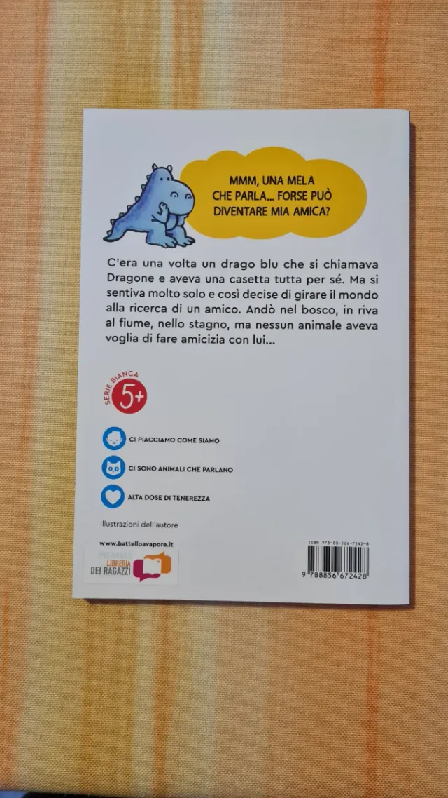 Libro 5+ "Un amico per Dragone" Ediz. a colori