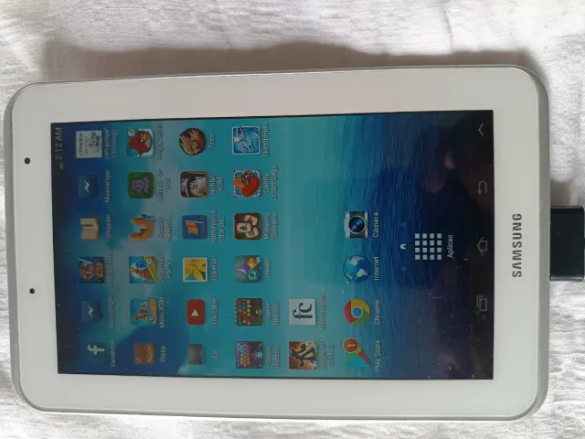 Tablet Samsung Blanca