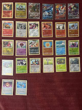 Cartas Pokémon Espada y Escudo Choque Rebelde
