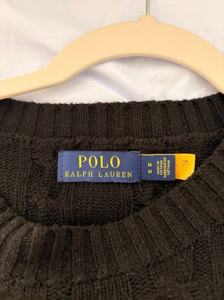 Jersey Polo Ralph Lauren Negro Talla M