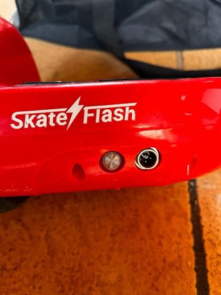Hoverboard Skate Flash Rojo con Bolsa