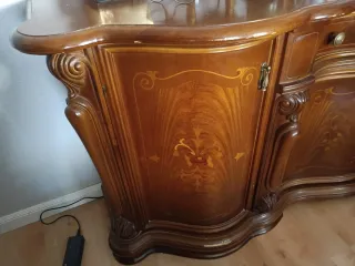 Aparador Italiano Marquetería Madera
