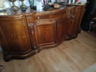 Aparador Italiano Marquetería Madera