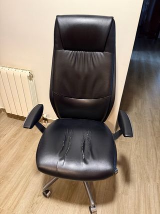 Silla de escritorio de piel