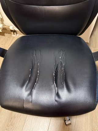Silla de escritorio de piel