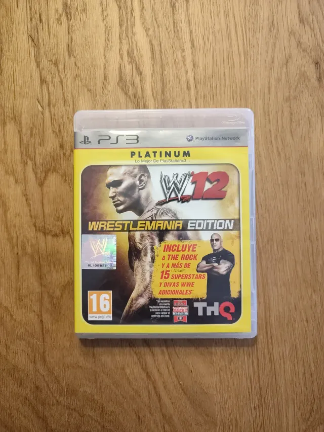 WWE 12 WrestleMania Edition PS3