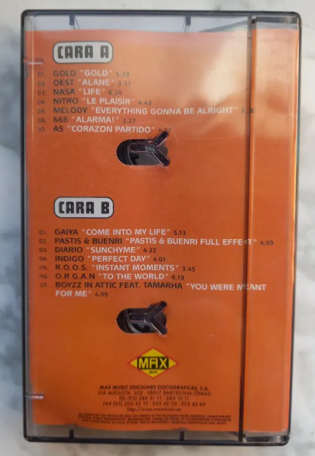 Musicassetta Megasession by Mike Platinas