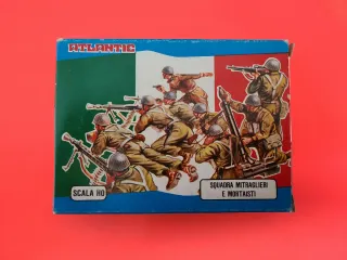 SOLDATINI ATLANTIC-SQUADRA MITRAGLIERI E MORTAISTI