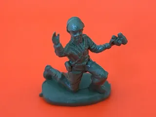 SOLDATINI ATLANTIC-SQUADRA MITRAGLIERI E MORTAISTI