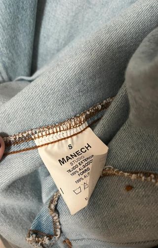 Chaqueta vaquera oversize Manech