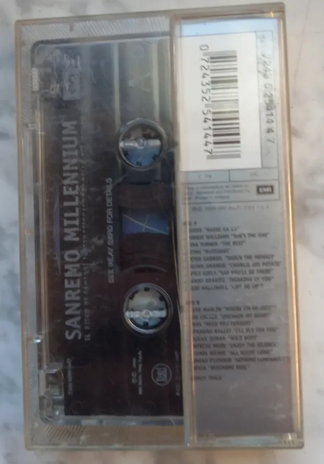Musicassetta Sanremo Millennium International