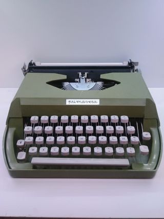Macchina da Scrivere Vintage Primavera Funzionante