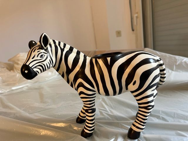 Portacandele Zebra
