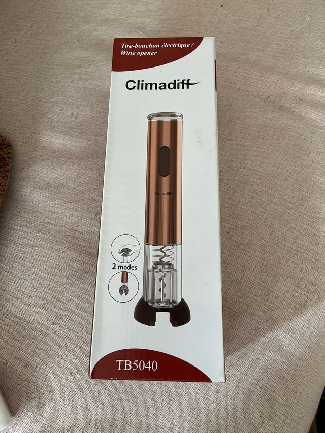 Sacacorchos Eléctrico Climadiff TB5040